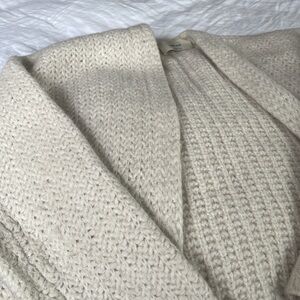 Stunning off white wool/alpaca cardigan from Wilfred